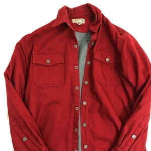 Duluth Trading Company Mens jacket Fleece Lining